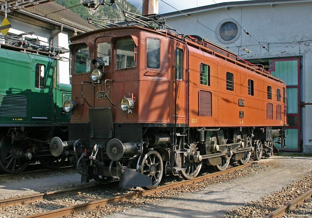 MARKLIN 3151 Zwitserse 1C2  drijfstang loc Ae 3/5 SBB in ovp, Wisselstroom, Locomotief, Ophalen of Verzenden, Zo goed als nieuw
