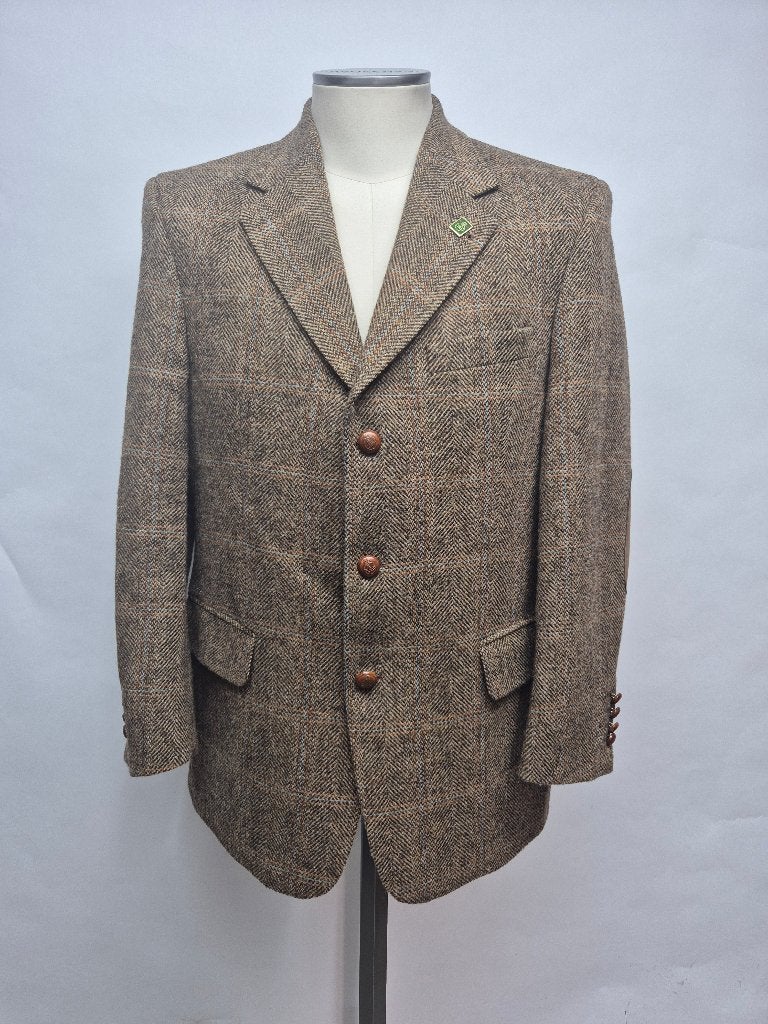Harris Tweed blazer, maat 48/50, Kleding | Heren, Kostuums en Colberts, Harris Tweed, Ophalen of Verzenden, Zo goed als nieuw