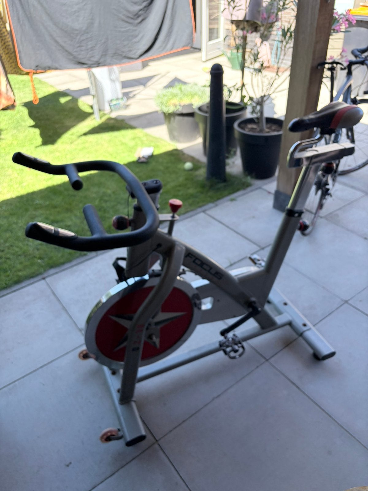 Spinning fiets focus fitness, Sport en Fitness, Ophalen, Gebruikt, Spinningfiets
