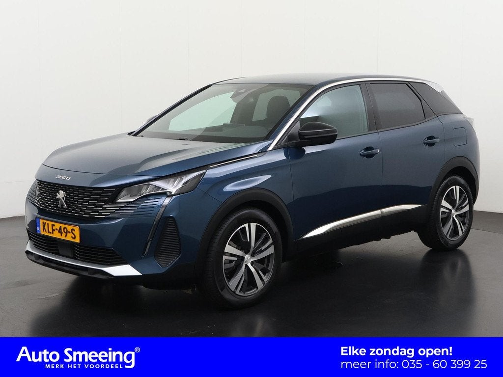 Peugeot 3008 1.6 HYbrid 180 Allure Pack | Camera | Carplay |, Auto's, Peugeot, Bedrijf, Te koop, ABS, Achteruitrijcamera, Airbags
