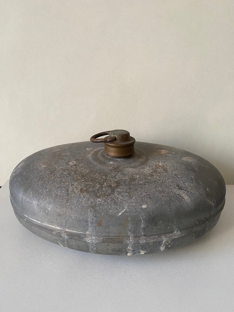 Ovale antieke warmwaterkruik, Antiek en Kunst, Ophalen of Verzenden