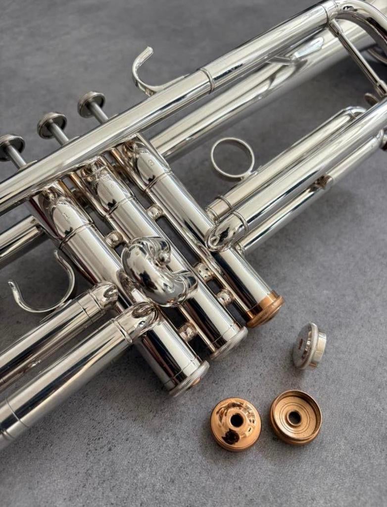 Yamaha trompet valve caps bottom, Ophalen of Verzenden, Zo goed als nieuw