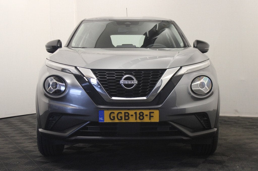 Nissan Juke 1.0 DIG-T Business Design (bj 2022, automaat), Auto's, Nissan, Stof, 116 pk, Bedrijf, 3 cilinders