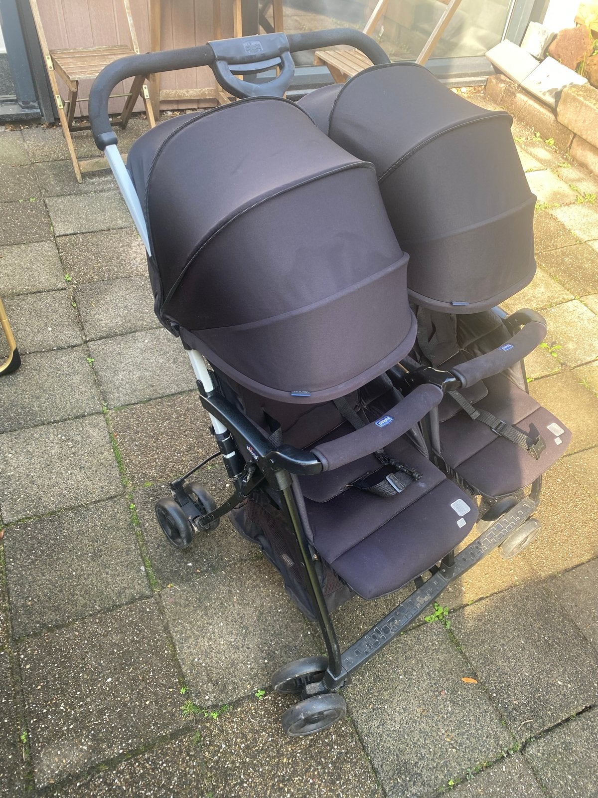 Chicco Duowagen - Handige en Compacte Tweelingbuggy, Kinderen en Baby's, Ophalen, Gebruikt, Duomodel