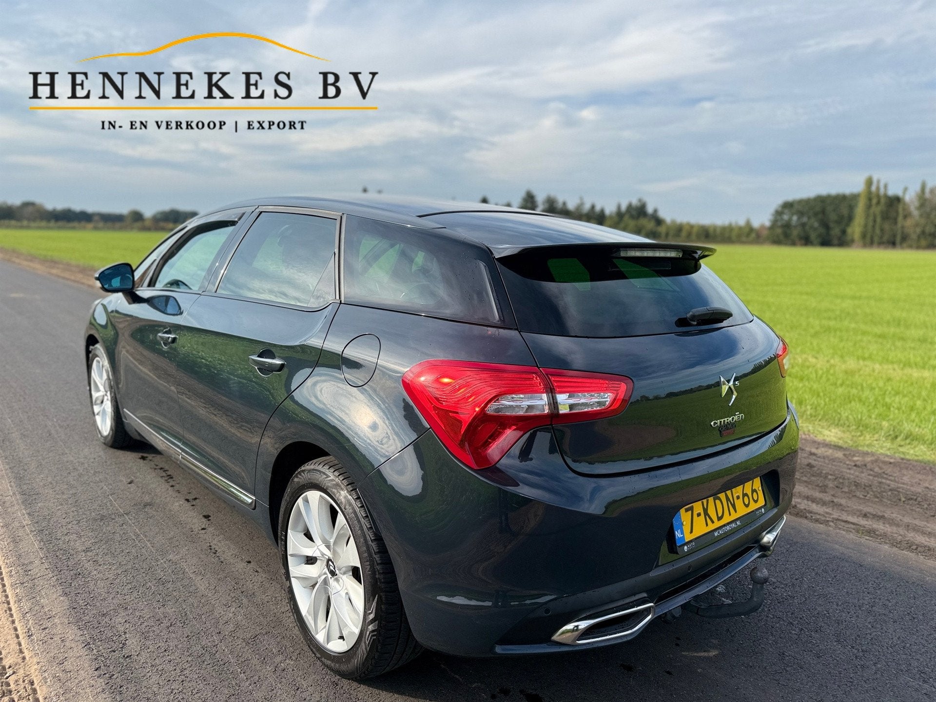 Citroen DS5 1.6 THP Business Executive Pano leder NAP, Auto's, Gebruikt, Zwart, 1395 kg, 1500 kg
