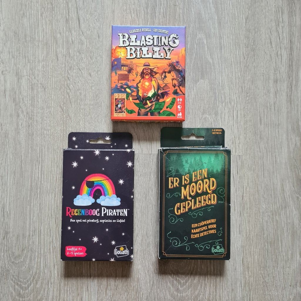 3 spelletjes voor €7,50 - reisspellen/ vakantiespellen, Hobby en Vrije tijd, Gezelschapsspellen | Bordspellen, Ophalen of Verzenden