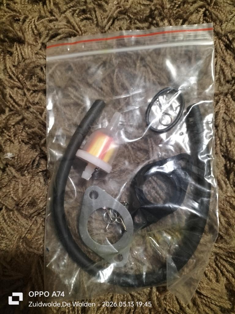 Carburateur pakkingset Benzineslang set, Ophalen, Nieuw