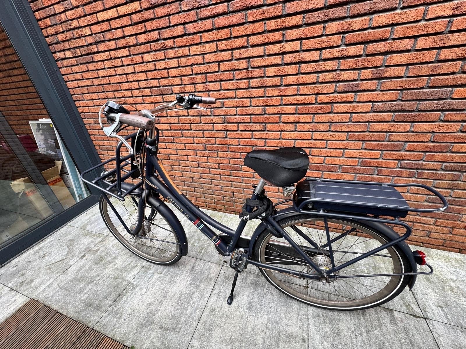 Cortina U4 Family Transporter E-bike met kabelbreuk, Ophalen, Gebruikt, Cortina