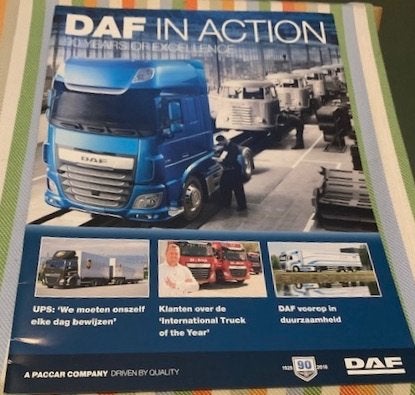 DAF in action, Ophalen of Verzenden, Zo goed als nieuw, Overige merken