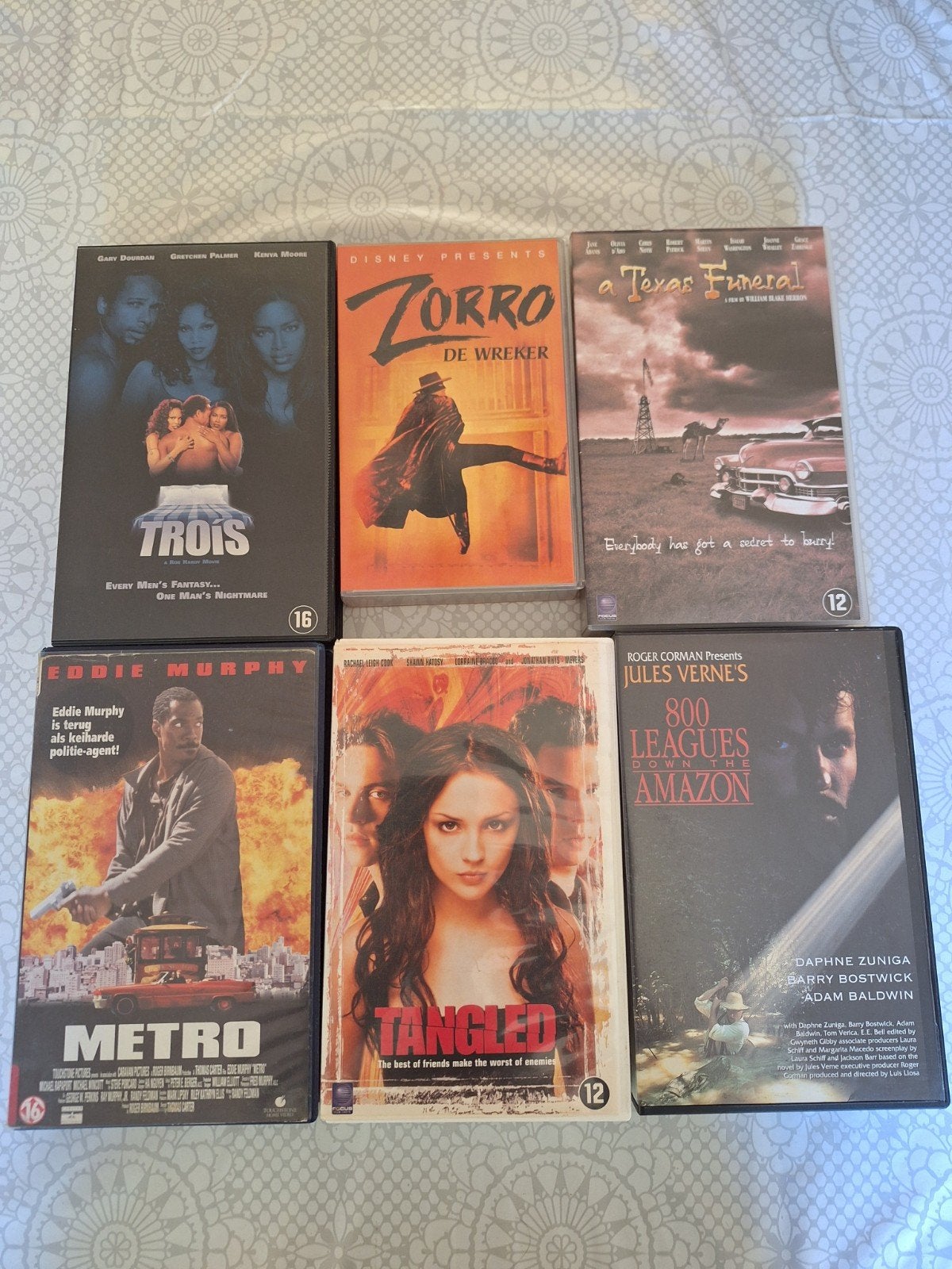 videobanden speelfilms €1.00 per stuk, Cd's en Dvd's, VHS | Film, Alle leeftijden, Ophalen of Verzenden, Zo goed als nieuw