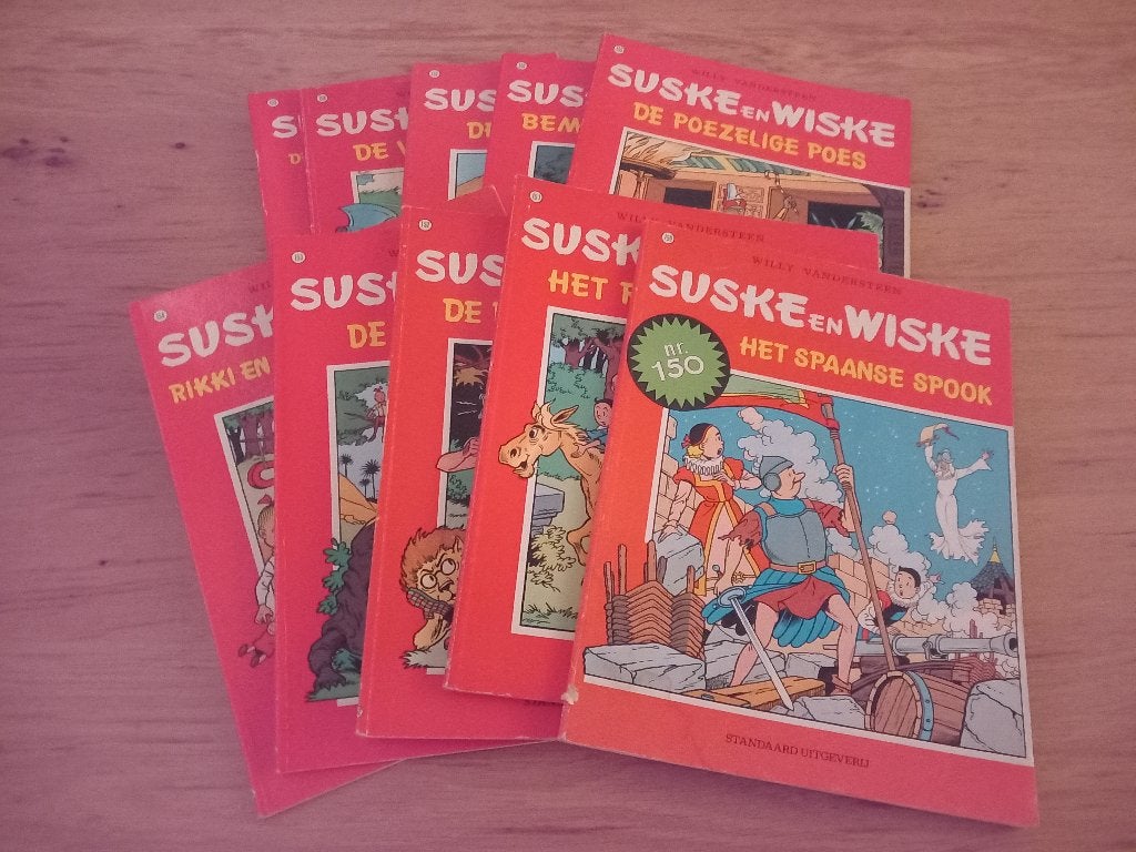 Suske en Wiske 100 t/m 199, Ophalen of Verzenden, Suske en Wiske, Zo goed als nieuw, Boek of Spel