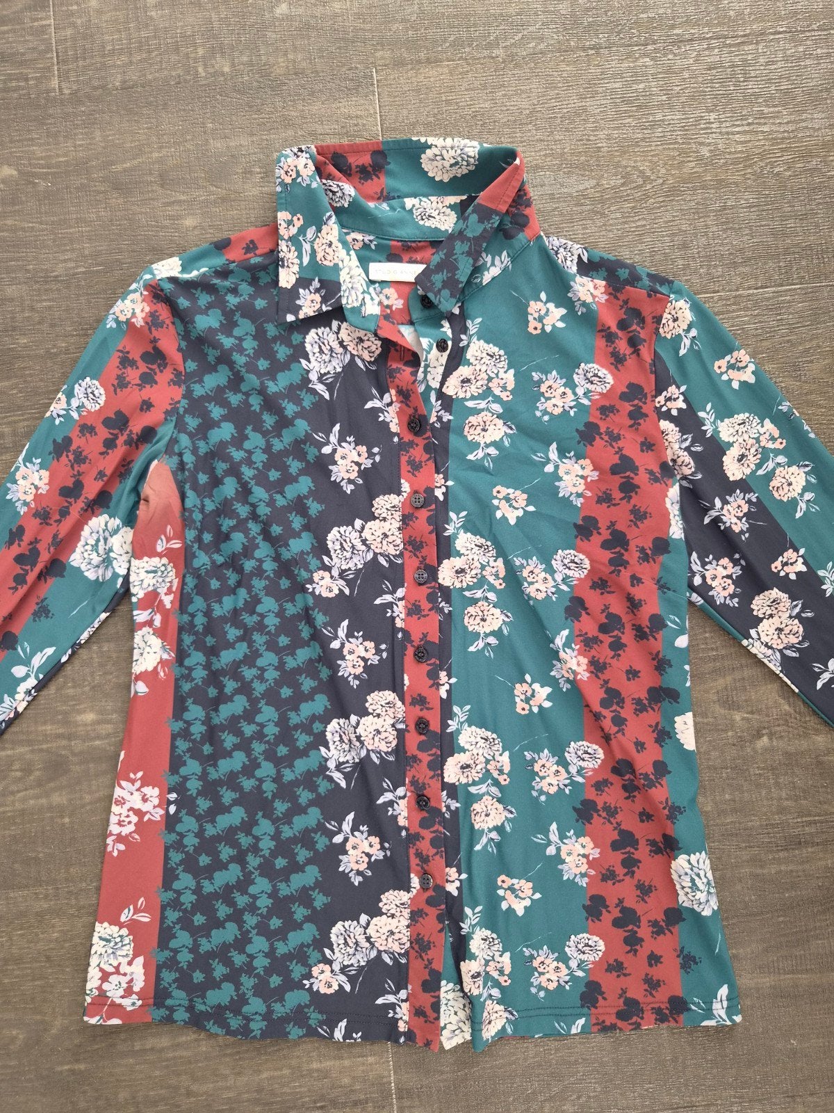 Studio Anneloes blouse met bloemenprint - Maat M, Maat 38/40 (M), Studio Anneloes, Meerkleurig, Ophalen of Verzenden