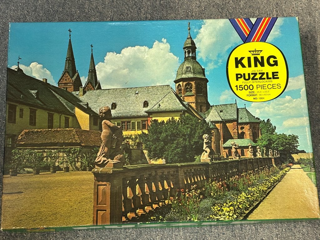 Puzzel King 1500 stukjes, Ophalen, 500 t/m 1500 stukjes, Gebruikt, Legpuzzel