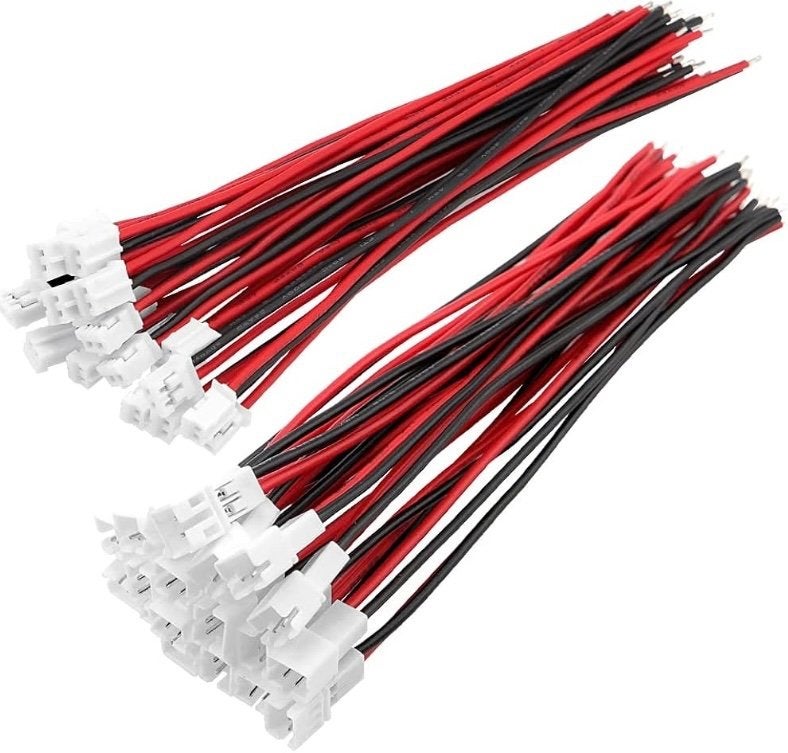 YIXISI JST-PH 2.0 Plug Connector 2-Pin (20 Paren), Elektro, Nieuw, Ophalen of Verzenden, Onderdeel