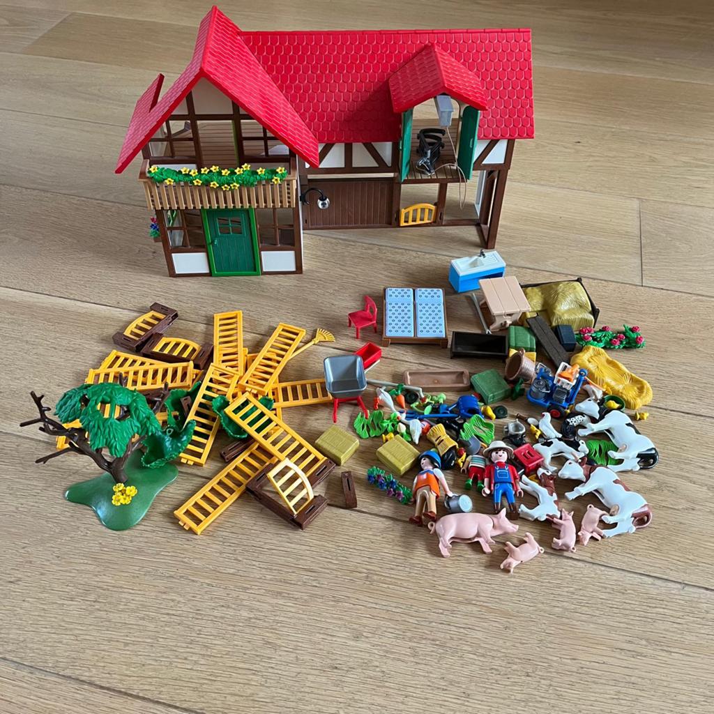 Playmobil boerderij 6120, nagenoeg compleet, Ophalen of Verzenden, Zo goed als nieuw