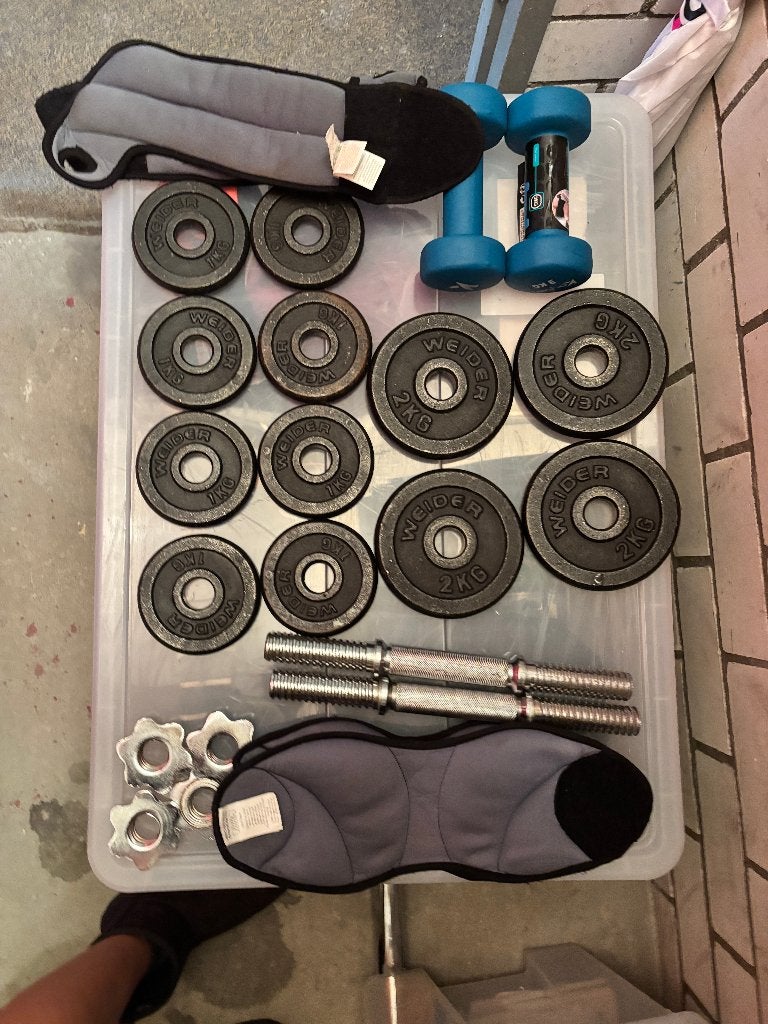 Complete home workout equipment set, Ophalen of Verzenden, Krachtstation