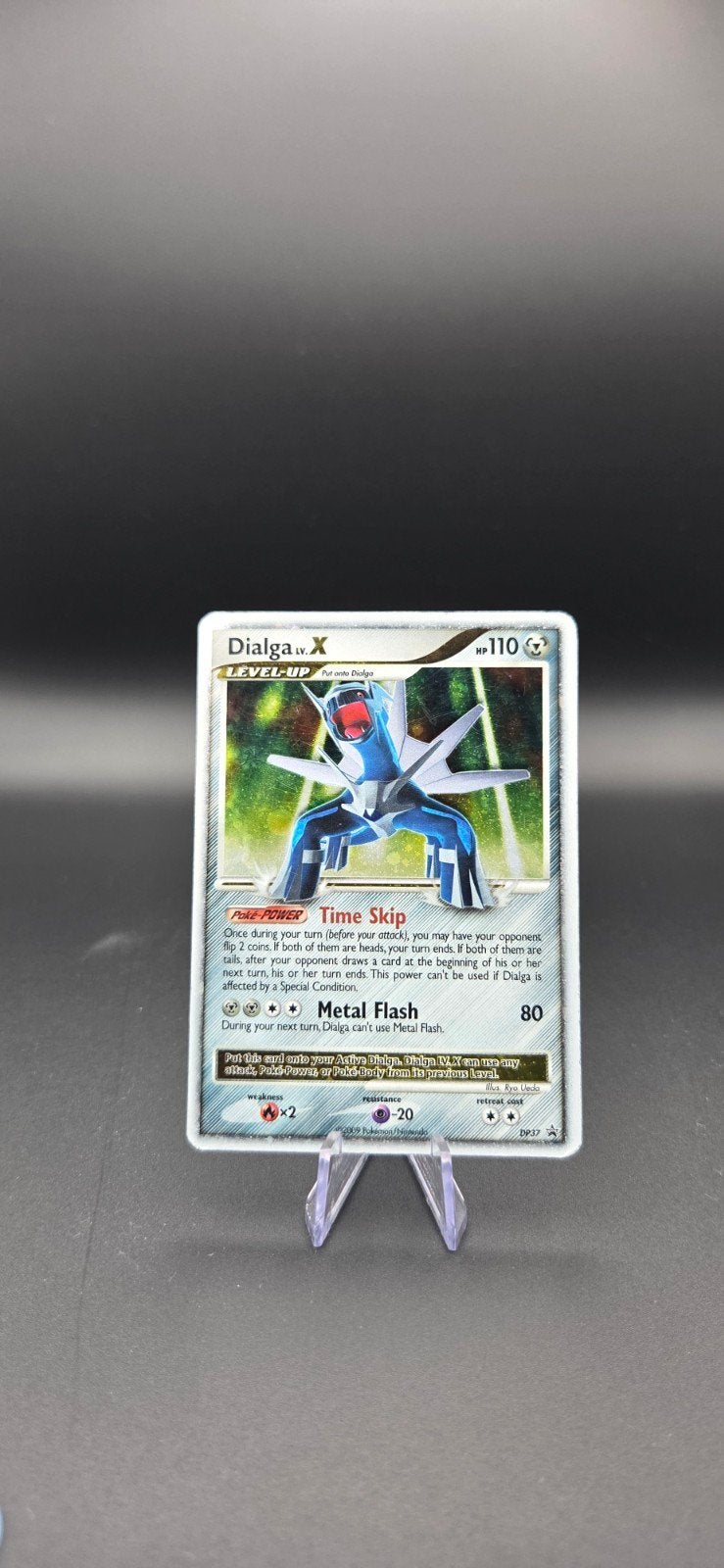 Dialga Lv.X DP37 Promo NM, Ophalen of Verzenden, Zo goed als nieuw