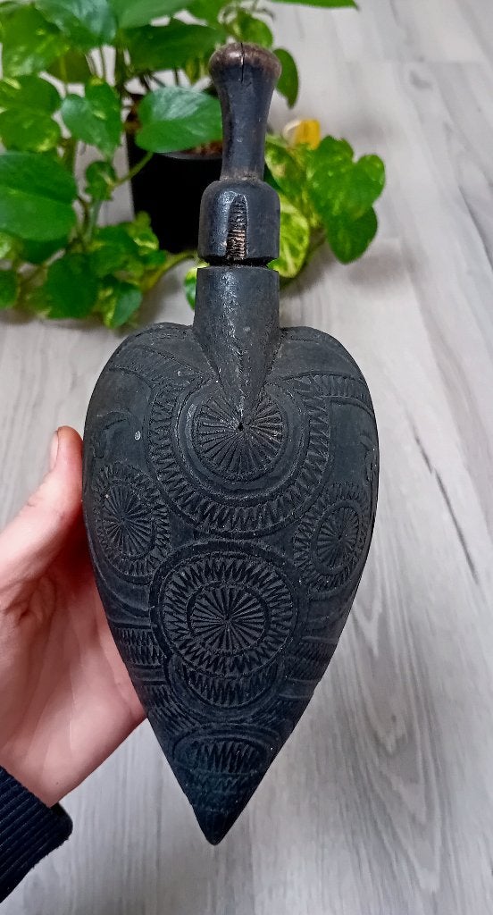 griekse houten poederfles, Ophalen of Verzenden