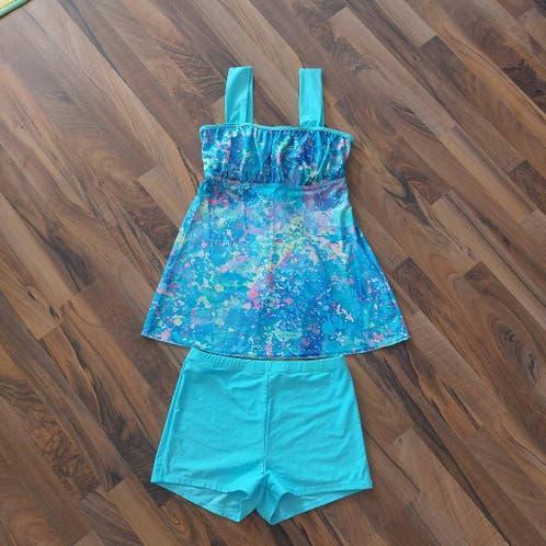 2 Delig zwempak Tankini, Maat L/XL, de afmetingen op foto's, Kleding | Dames, Ophalen of Verzenden, Nieuw, Overige typen