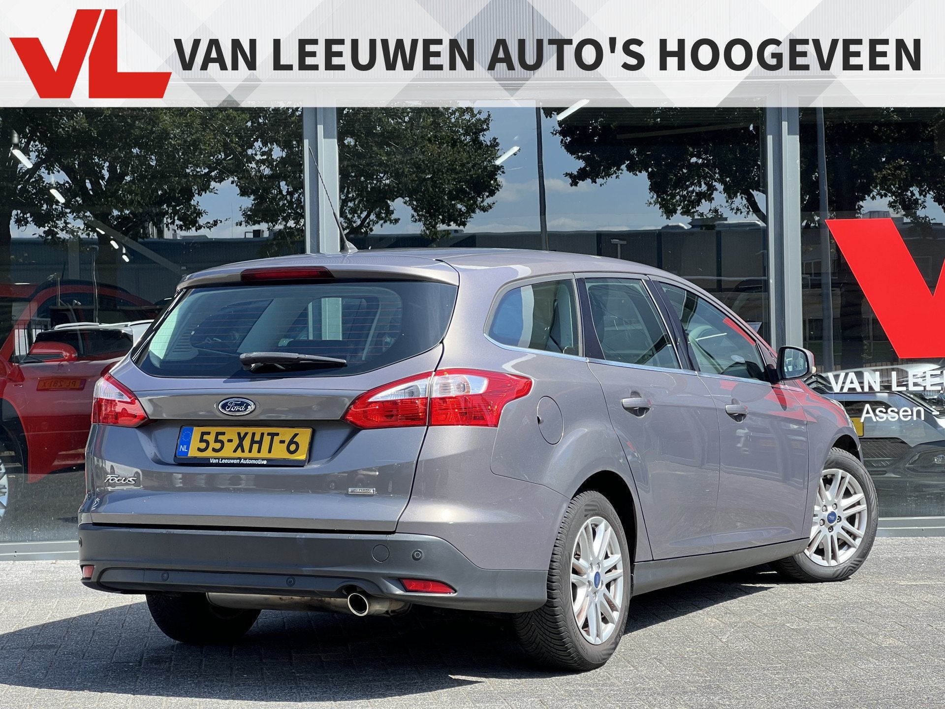 Ford FOCUS Wagon 1.6 EcoBoost Lease Titanium | Clima | PDC |, Auto's, Gebruikt, 4 cilinders, Handgeschakeld, Grijs