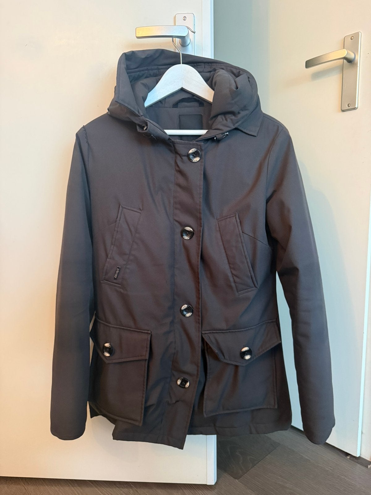 Airforce Classic Parka Winterjas Donkergrijs, Ophalen of Verzenden, Zo goed als nieuw, Grijs