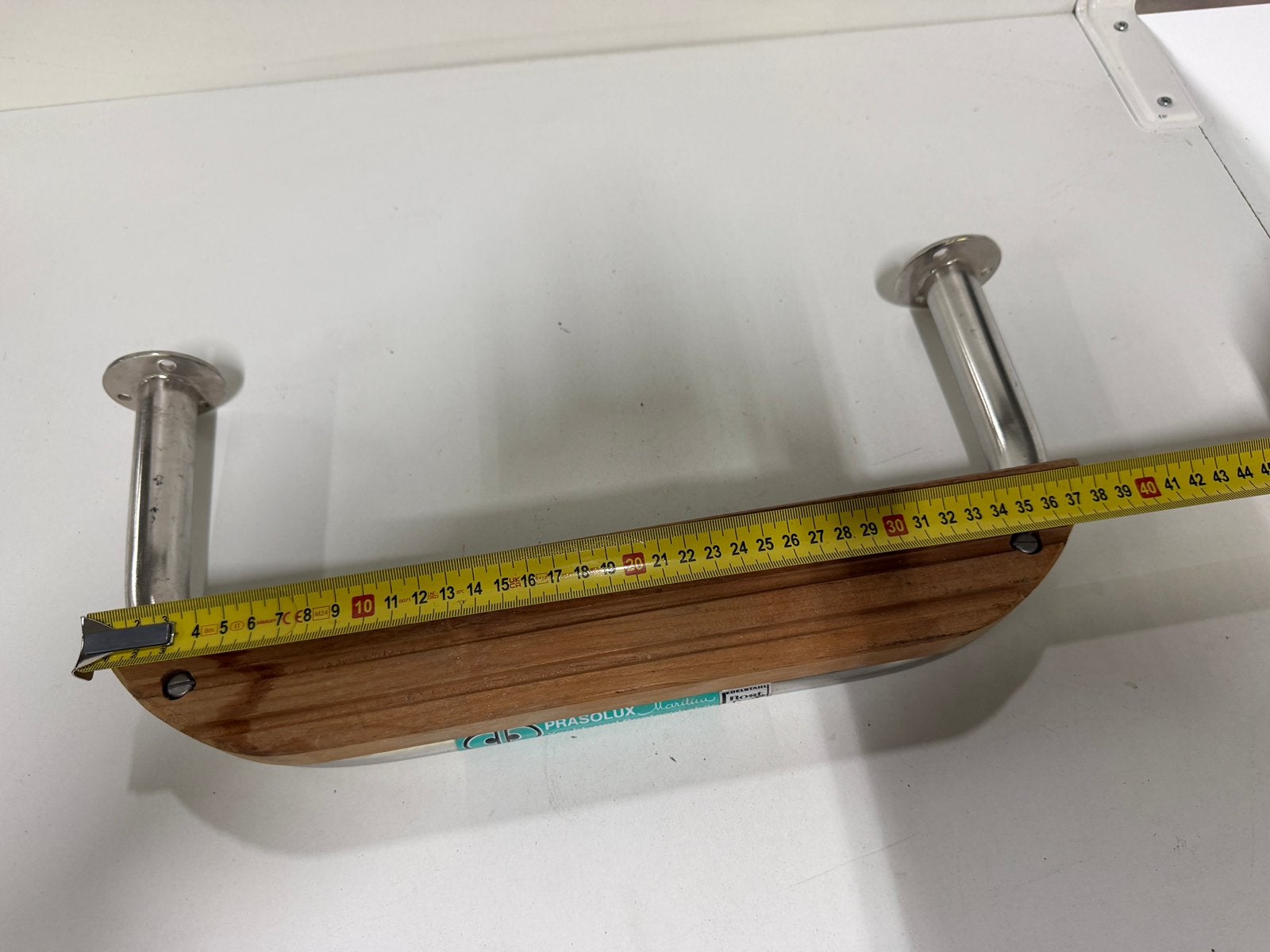 Prasolux trede met teak 375 mm, Ophalen of Verzenden, Nieuw, Lijn of Blok