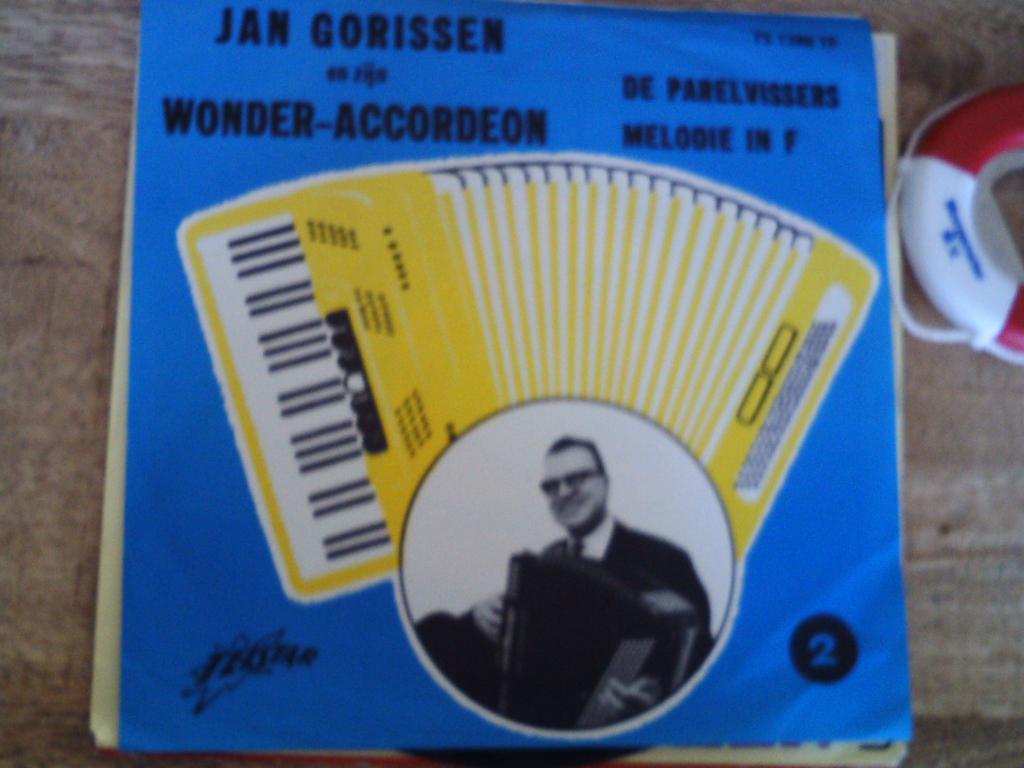 jan gorissen - de parelvissers 24mei, 7 inch, Single, Ophalen of Verzenden, 1960 - 1969