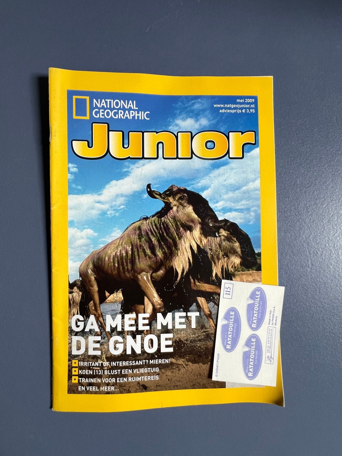 National Geographic Junior - mei 2009 - Ga mee met de Gnoe, Ophalen of Verzenden, Zo goed als nieuw, Overige typen