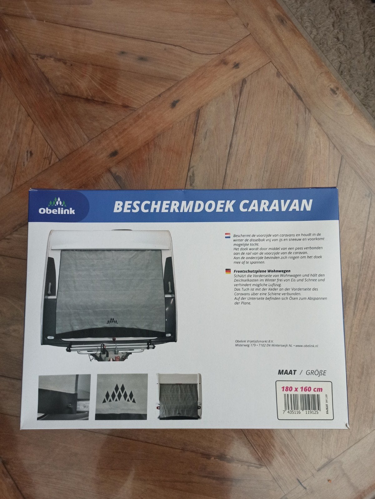 Obelink Beschermdoek Caravan 180 x 160 cm nieuw!
