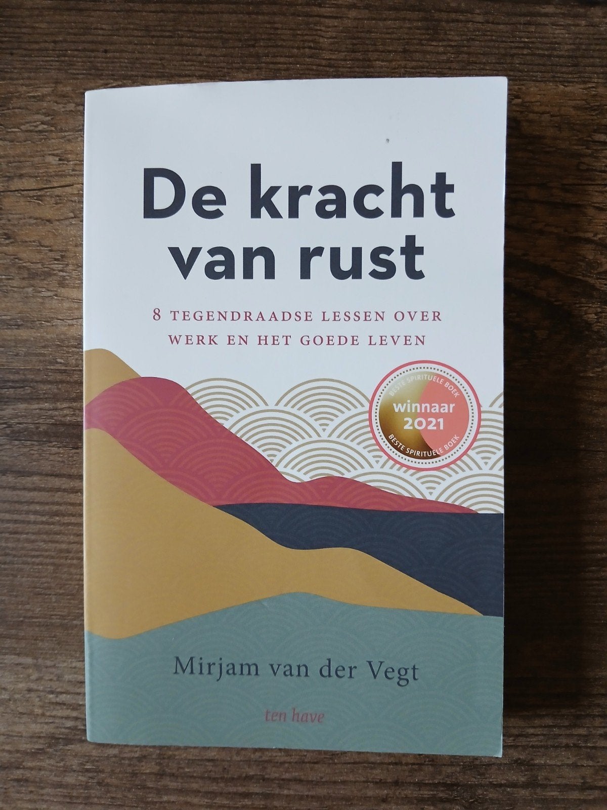 De kracht van rust Mirjam van der Vegt, Ophalen of Verzenden, Zo goed als nieuw, Overige onderwerpen, Achtergrond en Informatie