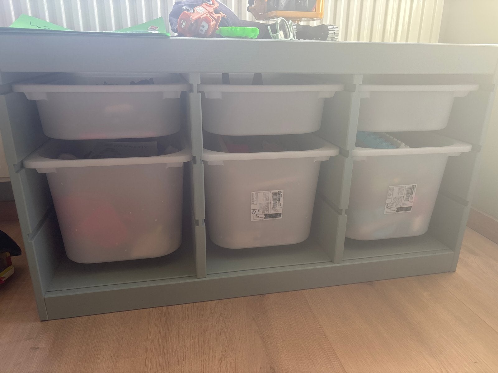 IKEA Trofast kast met opbergbakken, Huis en Inrichting, Ophalen, Gebruikt
