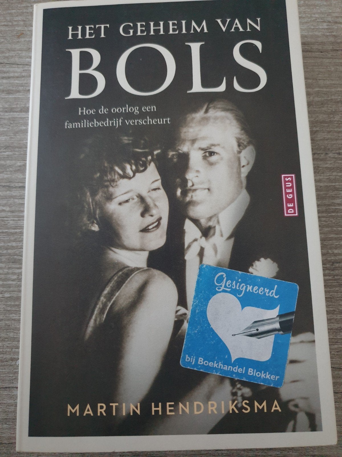 Het Geheim van Bols - Martin Hendriksma (Gesigneerd), Ophalen of Verzenden, Gelezen, Martin Hendriksma