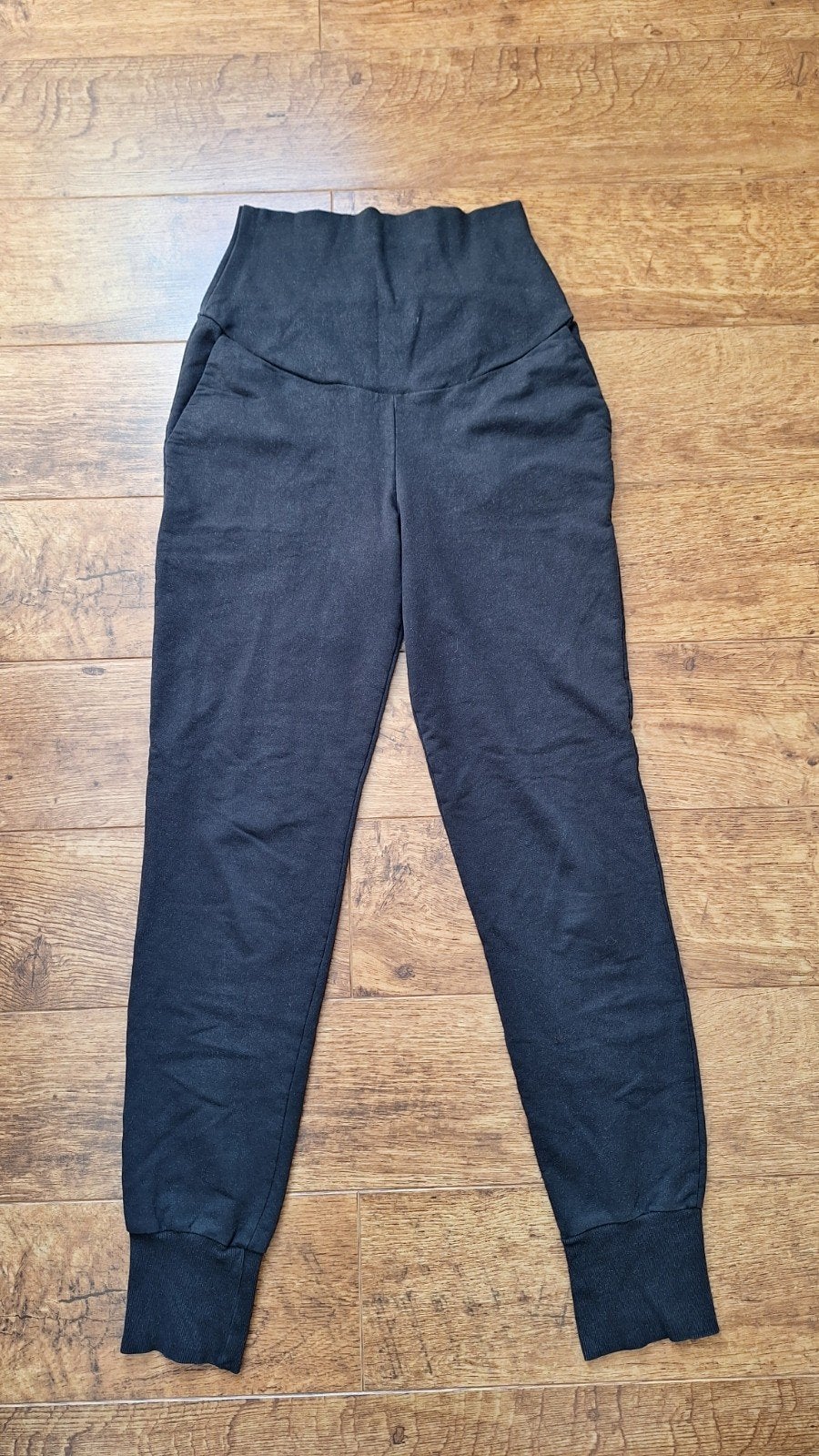 H&M zwangerschapsbroek maat S, H&M, Zwart, Ophalen of Verzenden, Zo goed als nieuw