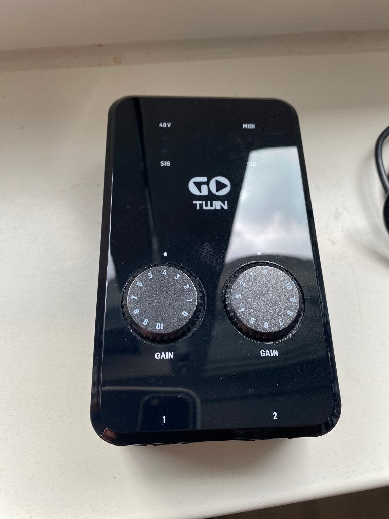 TC-Helicon Go Twin Portable Audio Interface, Computers en Software, Ophalen, Zo goed als nieuw, Extern, TC-Helicon