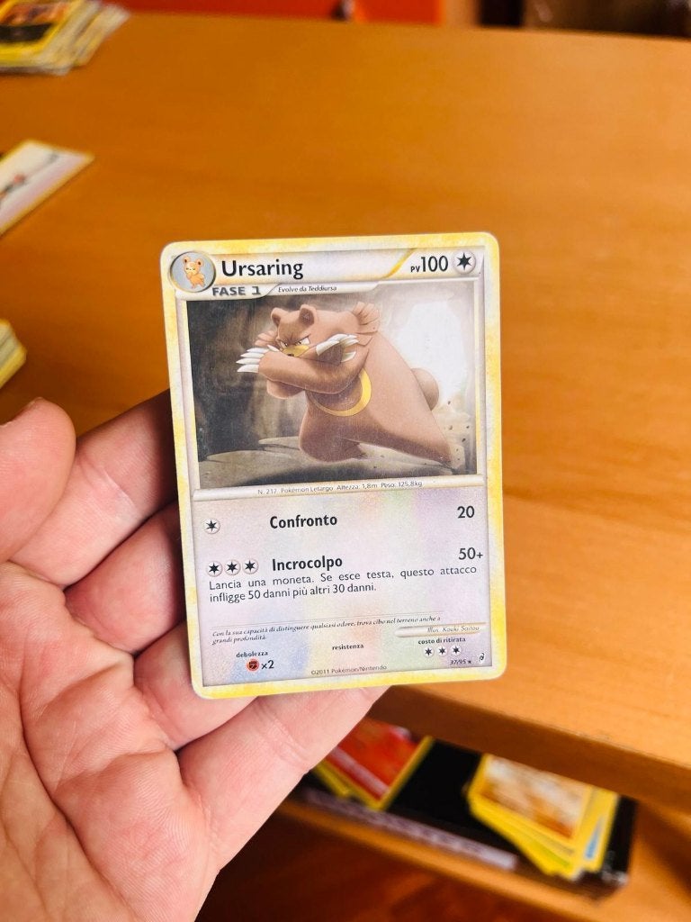 Ursaring 37/95 Call of Legends Pokemon, Verzenden, Zo goed als nieuw, Losse kaart