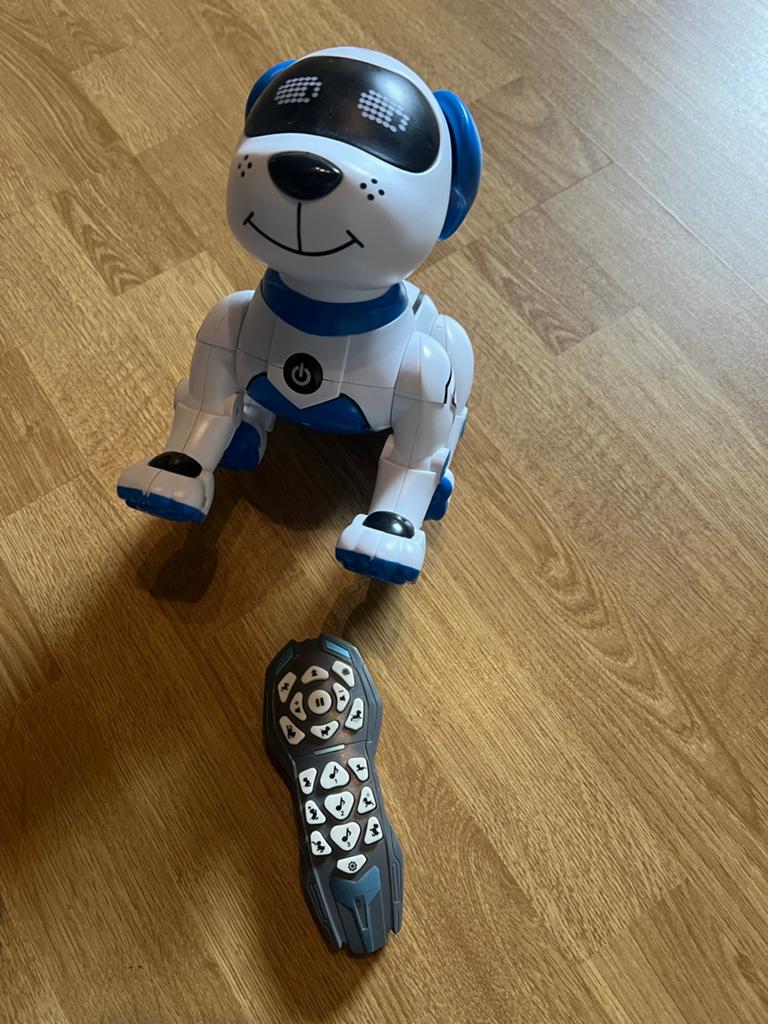 Interactieve Robot Hond met Afstandsbediening, Ophalen of Verzenden, Zo goed als nieuw, Jongen of Meisje