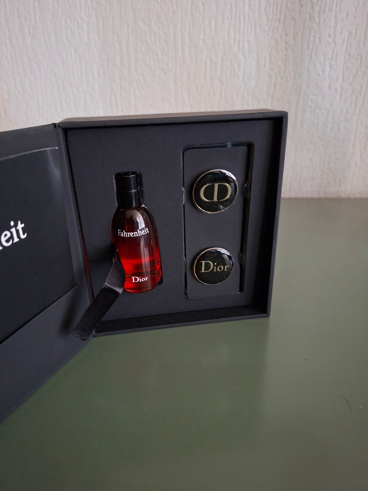 Dior Fahrenheit - 1988 - 10ml - Dior Homme - 2005 - 10ml, Ophalen of Verzenden, Zo goed als nieuw, Miniatuur