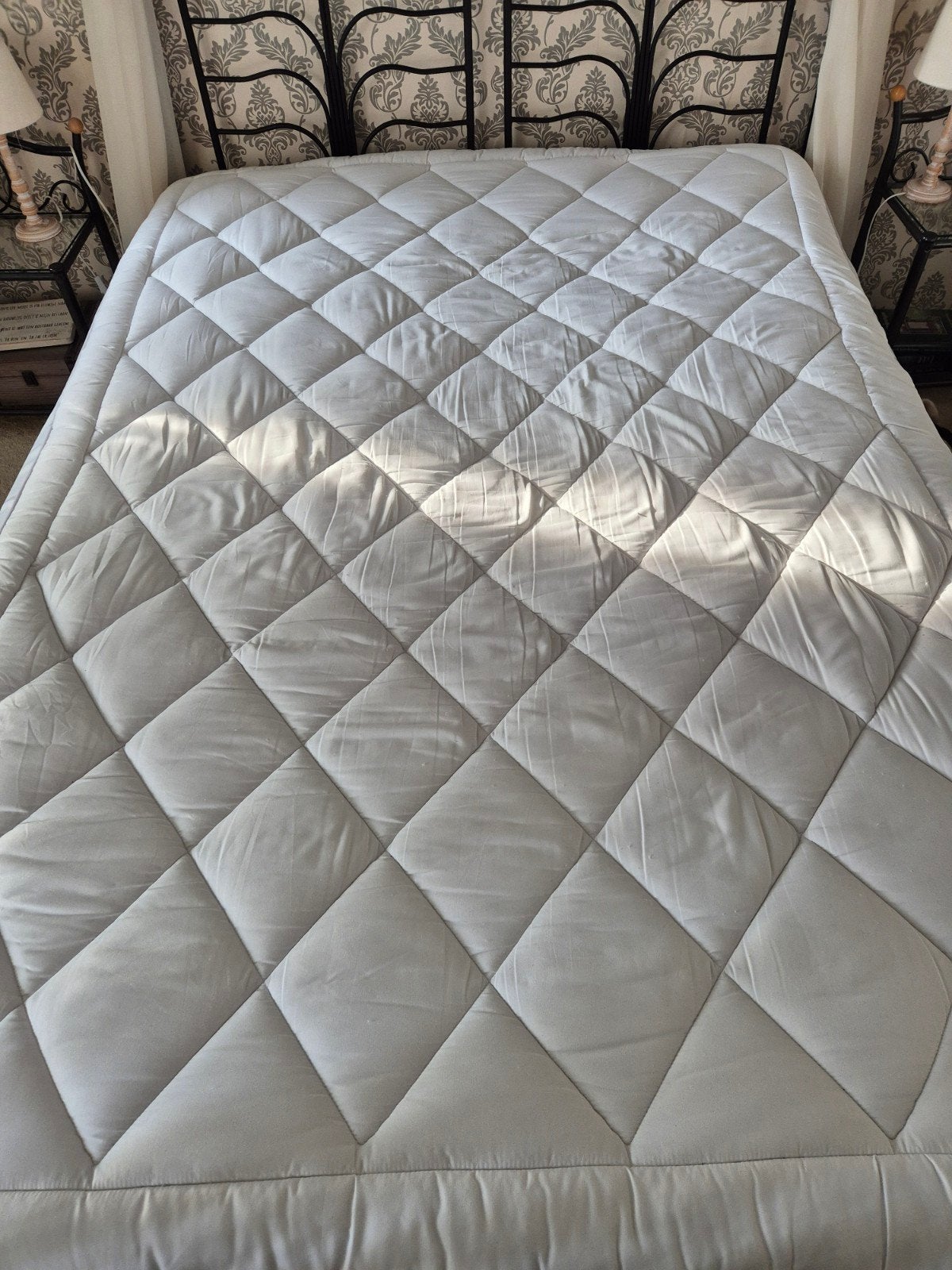 Optidee Softtop-matrasoplegger 140x200 cm, Huis en Inrichting, Matrasbeschermer, Wit, Tweepersoons, Ophalen of Verzenden