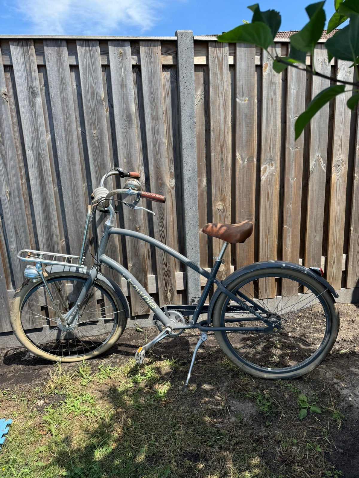 Townie beachcruiser - opknapfiets, Fietsen en Brommers, Ophalen, Terugtraprem, Gebruikt, Staal
