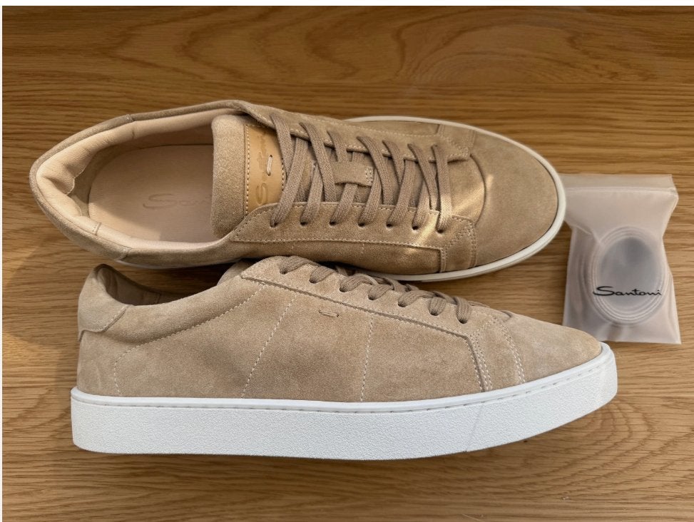 Santoni Sneakers bruin. Maat 43, Kleding | Heren, Schoenen, Nieuw, Sneakers of Gympen, Bruin, Ophalen of Verzenden