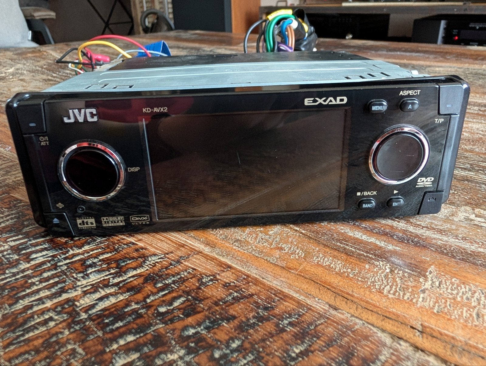 JVC KD-AVX2 EXAD CD/DVD, Auto diversen, Ophalen of Verzenden, Gebruikt