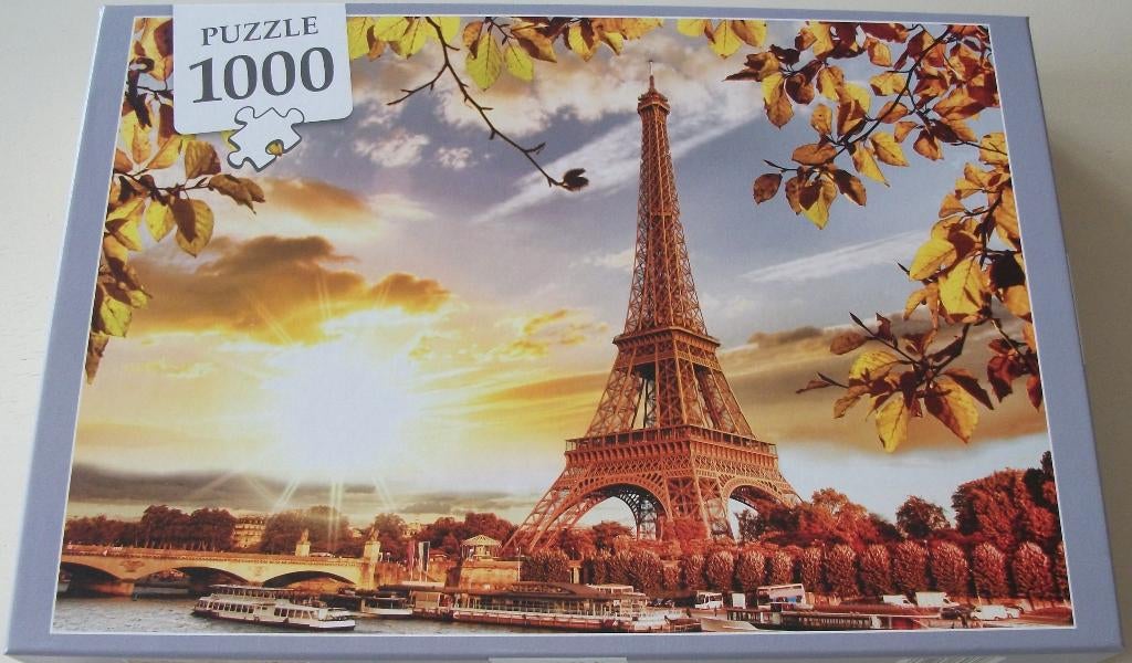 Puzzel *** AUTUMN IN PARIS *** 1000 stukjes, Hobby en Vrije tijd, Denksport en Puzzels, Ophalen of Verzenden, 500 t/m 1500 stukjes