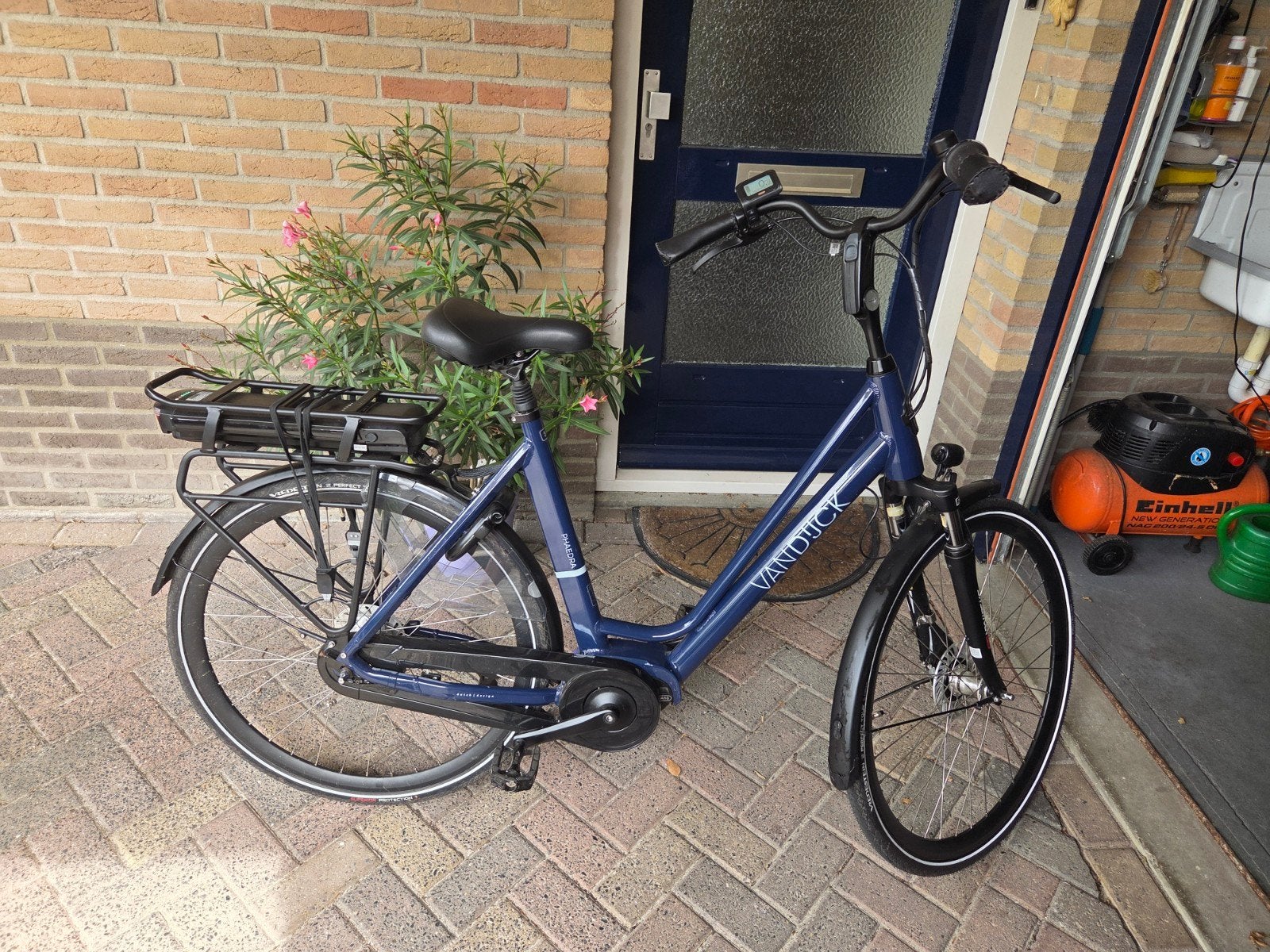 VanDijck Phaedra E-bike - Zo goed als nieuw, 2 jr oud,, Zo goed als nieuw, 51 tot 55 cm, 50 km per accu of meer, Ophalen