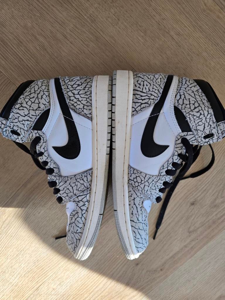Nike air jordan retro 1 og tech grey, Ophalen of Verzenden, Zo goed als nieuw, Nike