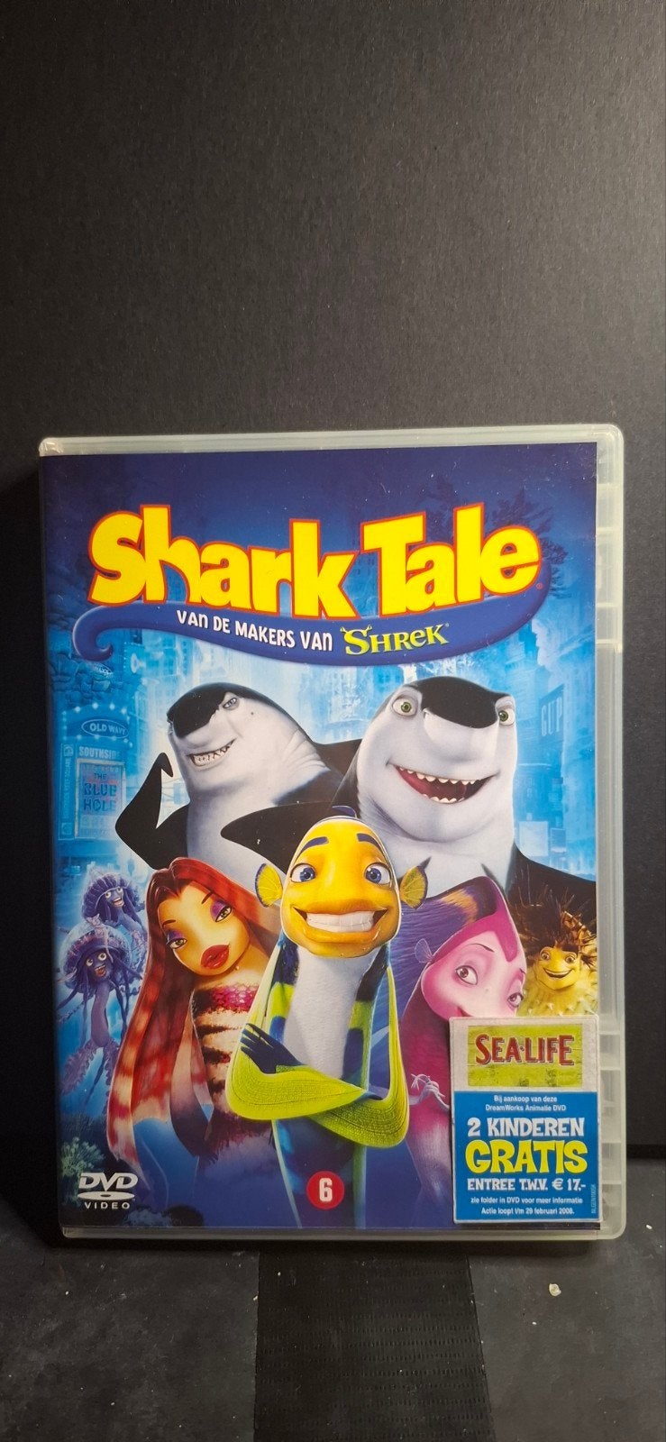 Shark Tale DVD - Van de makers van Shrek, Vanaf 6 jaar, Ophalen of Verzenden, Zo goed als nieuw, Amerikaans