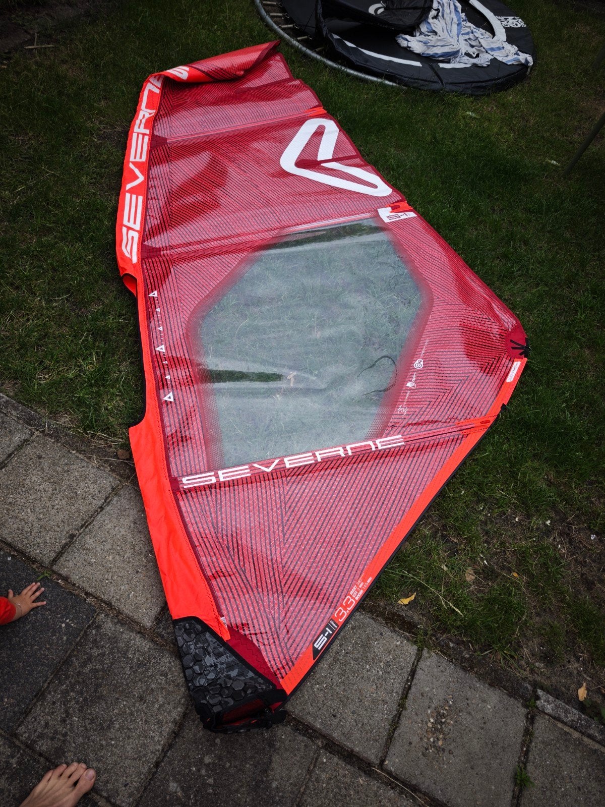Severne S1 pro 2025 set zo goed als nieuw, Watersport en Boten, Ophalen, Zo goed als nieuw, Zeil