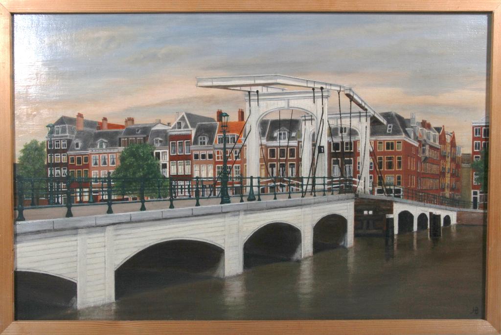 De magere brug over de Amstel, Ophalen