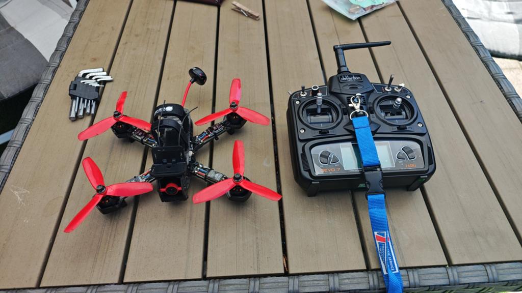 Walkera Furious 215 FPV Drone - Ready to Fly, 250 tot 900 gram, Walkera, Gebruikt, 100 tot 1000 meter
