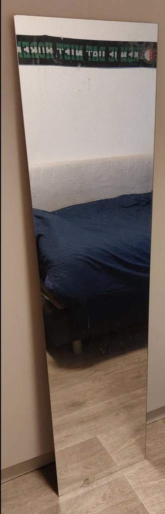 Grote Passpiegel / Deurspiegel - 160x40cm, Ophalen, Minder dan 50 cm, Zo goed als nieuw, 150 tot 200 cm