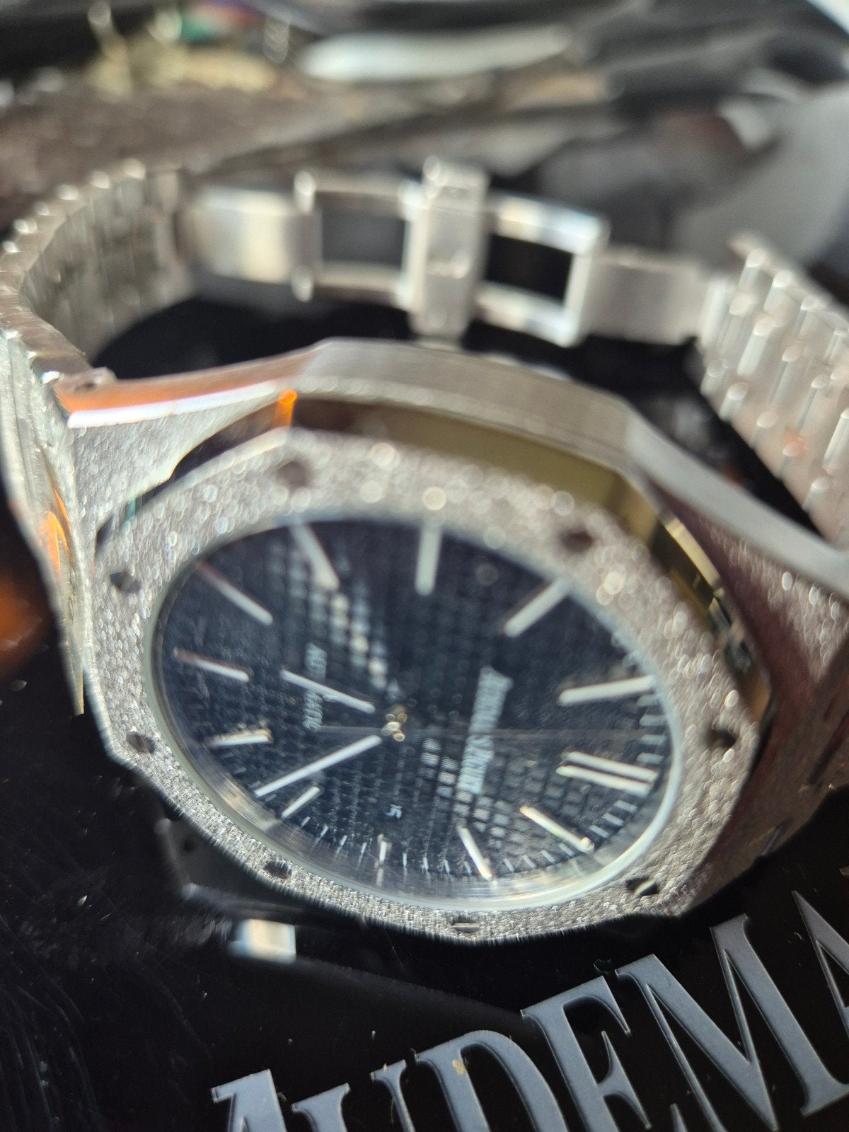 audemars piguet  ice out frozen, Ophalen of Verzenden, Nieuw, Staal, Overige merken